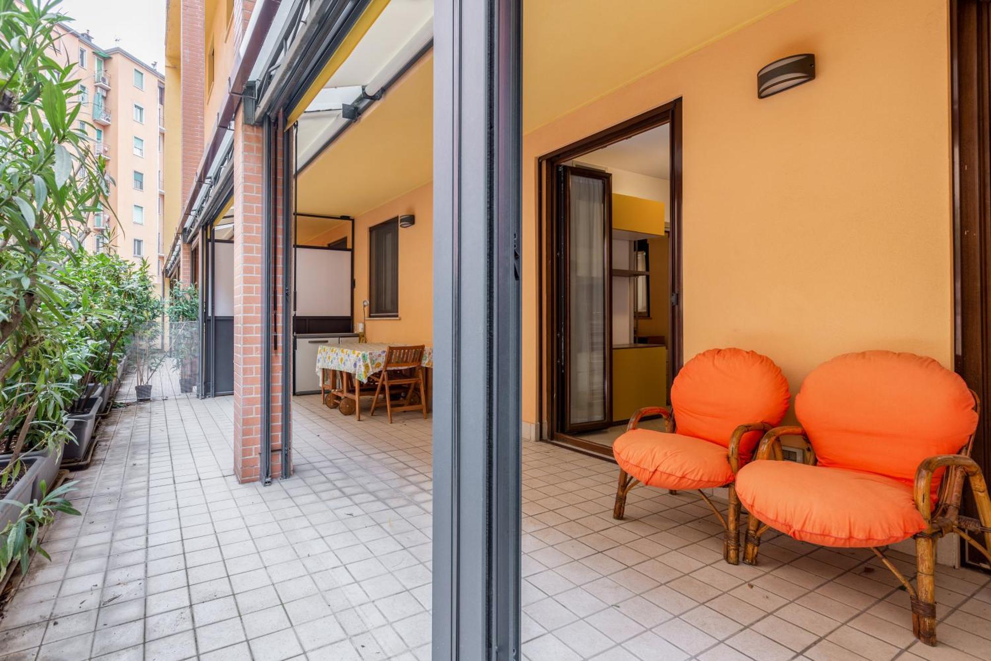 Corsica Huge Terrace Flats Lägenhet Milano Exteriör bild