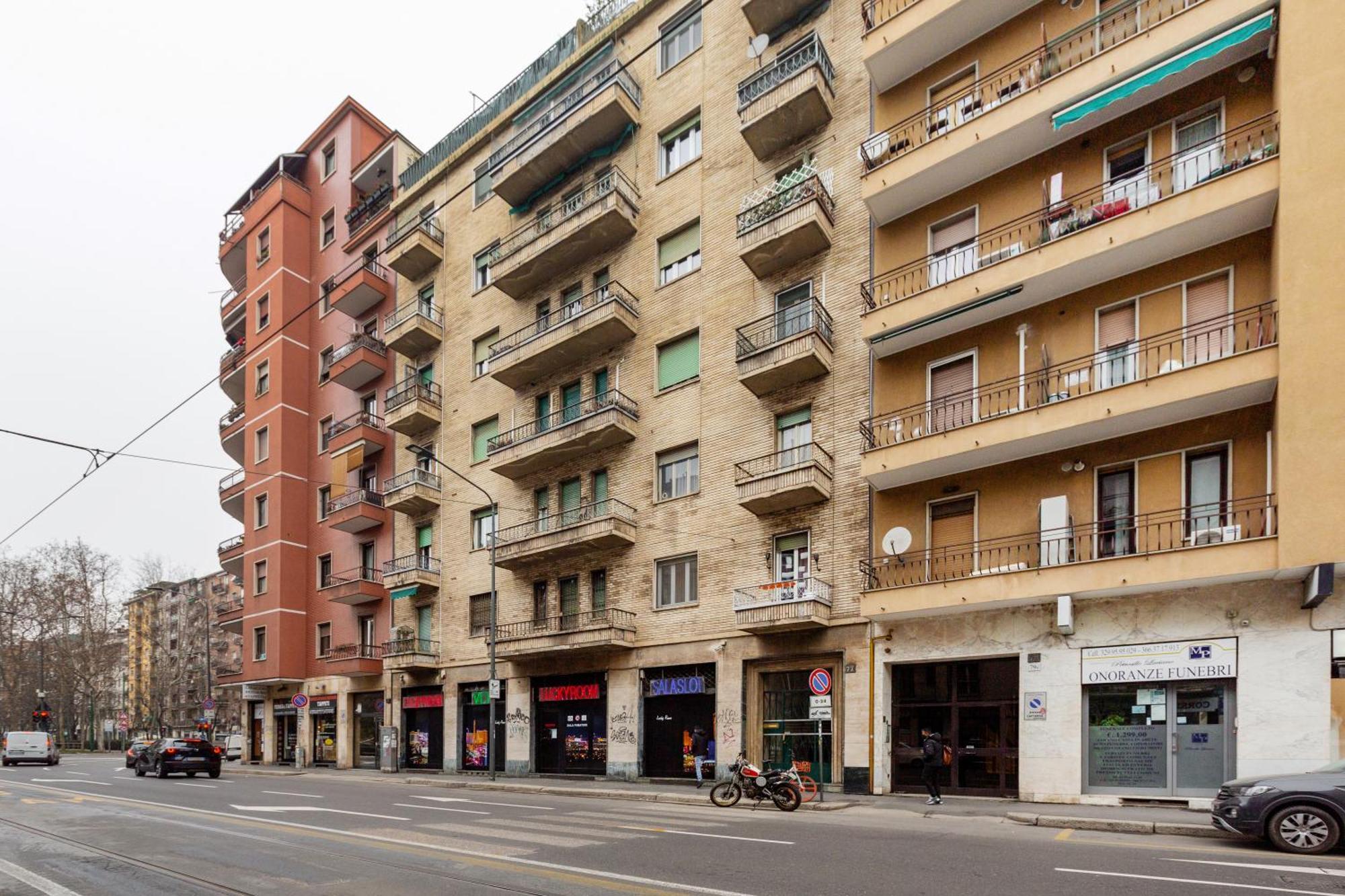 Corsica Huge Terrace Flats Lägenhet Milano Exteriör bild